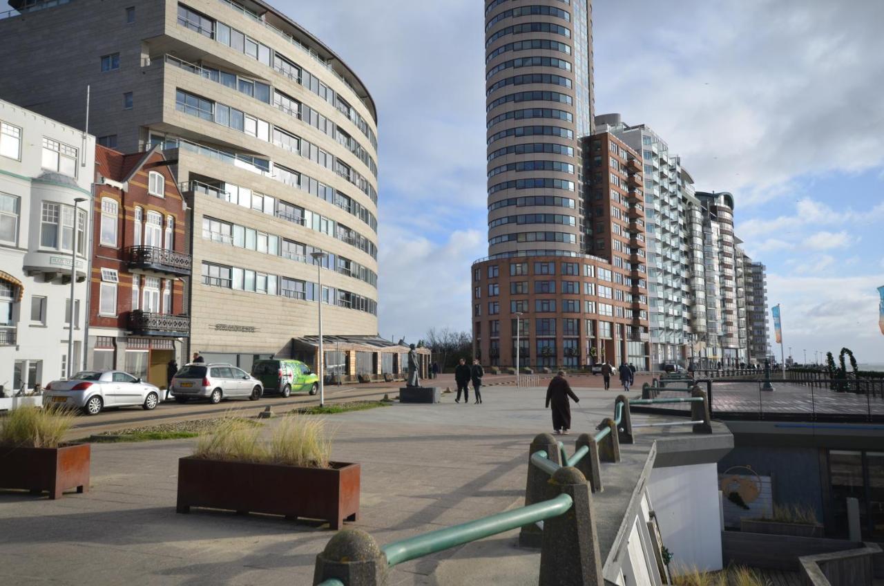 Fraai Appartement Direct Aan Zee Op Toplocatie. فليسينْخين المظهر الخارجي الصورة